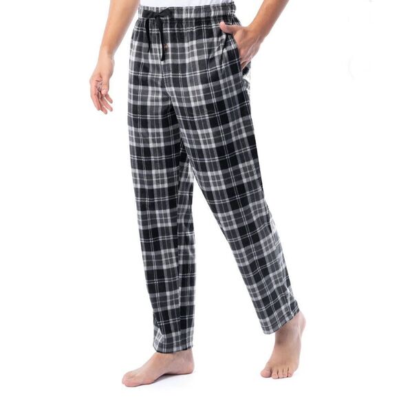 Men’s Fruit of The Loom Comfy Cozy Lounge Fleece Pajama Pants 2-Pack Size M - Picture 14 of 16